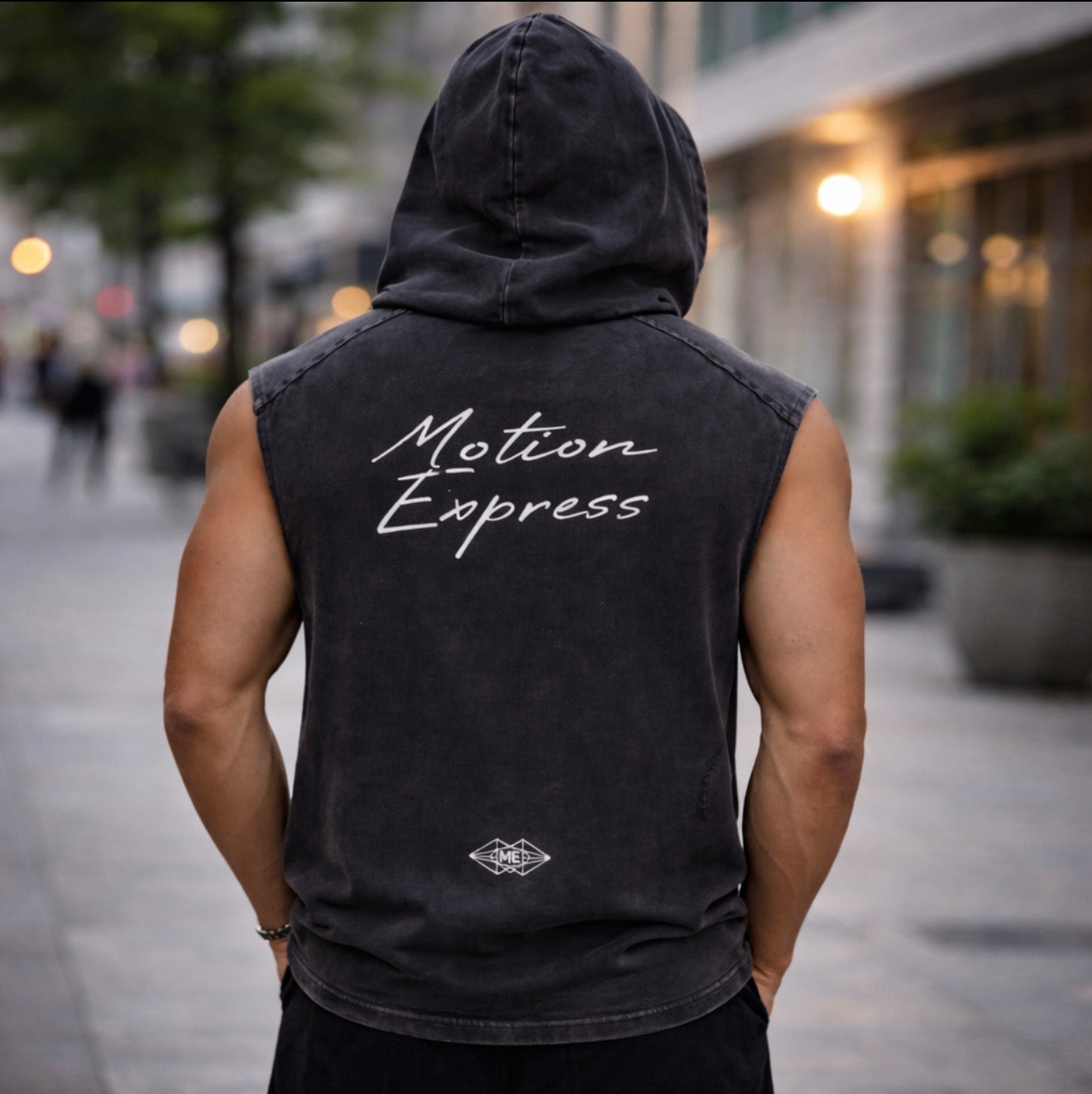 Motion Express — Ascend Sleeveless Hoodie