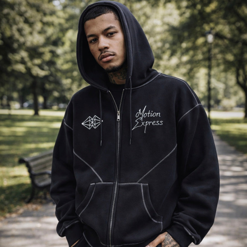 Motion Express “Midnight Velocity” Hoodie — Limited Edition